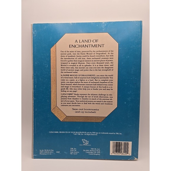 Catacombs Books Faerie‎ Mound of Dragonkind TSR Jean Blashfield & James Ward - Picture 2 of 6